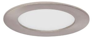 BRILONER LED vestavné svítidlo, pr. 12 cm, 7 W, matný nikl 7115-412