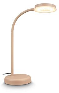 BRILONER Megg lampička na psací stůl – 12W, 800lm, LED, stmívatelné, dotykový vypínač, teplá bílá, béžová 7585011