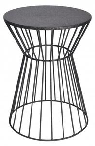 Odkládací stolek VARIATION 45 CM černý Nábytek | Doplňkový nábytek | Odkládací stolky
