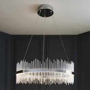 Endon 107108 - LED Lustr na lanku LED/56W/230V 3000K lesklý chrom