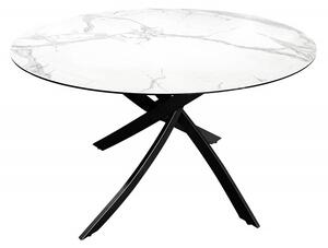 Kulatý jídelní stůl ALPINE WHITE 120 CM keramika Nábytek | Jídelní prostory | Jídelní stoly | Všechny jídelní stoly