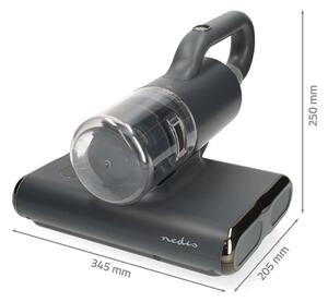 Nedis MCCD250GY - Ruční UV vysavač na matrace a čalounění 30 kPa 500W/230V