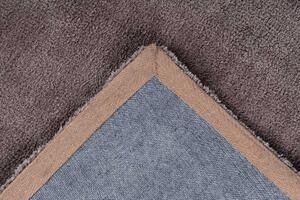 Lalee Kusový koberec Velluto 400 Taupe Rozměr koberce: 80 x 150 cm