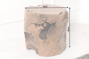 Odkládací stolek VOODOO 40 CM masiv teak Nábytek | Doplňkový nábytek | Odkládací stolky