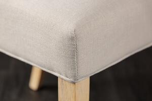 Židle CASTLE béžová strukturovaná látka Nábytek | Jídelní prostory | Jídelní židle | Všechny jídelní židle