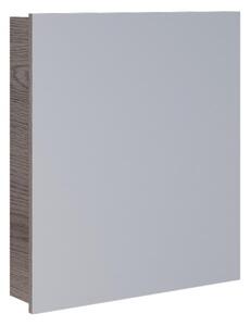 Dřevojas - Zrcadlová koupelnová skříňka NEXI 60x68 cm tmavý dub