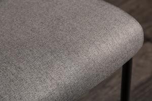 Konzolová židle COMFORT II S RUKOJETÍ šedá plochá tkanina Nábytek | Jídelní prostory | Jídelní židle | Všechny jídelní židle