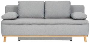 ROZKLÁDACÍ POHOVKA, textil, modrá, hnědá Venda - Rozkládací sedačky