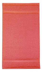 Garnier Thiebaut ELEA Corail korálově červený ručník Výška x šířka (cm): Ručník na obličej s očkem 30x30 cm