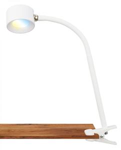BRILONER Tari LED lampička na psací stůl, stmívatelné, magnetická hlava, bílé 2499016