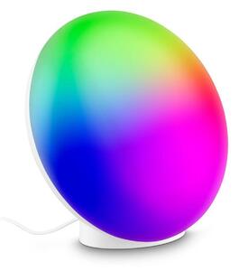 BRILONER Tara stolní lampička - 6W, 240lm, stmívatelné, LED, dálkový ovladač, RGBIC, CCT, bílá 7665016