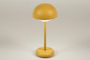 Stolní bezdrátová lampa Casiopea Yellow (LMD)