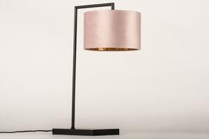 Stolní lampa Pallas Pink and Black (LMD)