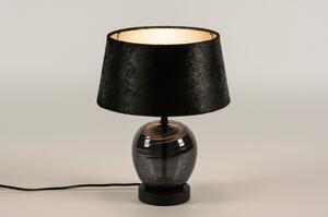 Stolní designová lampa Eleon Nero 38 (LMD)