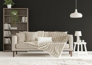 Textil Antilo Béžový přehoz Bosco Beige, 240x220 cm