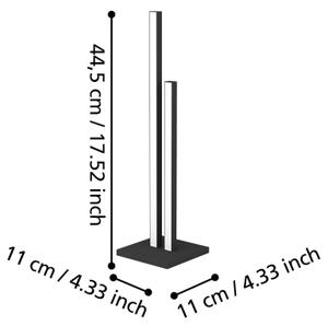 Eglo 31233 - LED Stojací lampa CANNIGIONA LED/5,5W/230V