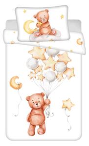 Bavlněné dětské povlečení do postýlky 100x135 cm Medvídek "Cute" – Jerry Fabrics