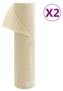 Ochranná textilie na rostliny 2 role 70 g/m² 50 x 1,6 m 3203512