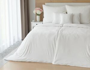 Povlečení BÍLÉ PREMIUM Bavlněný mikroplyš 1x 140/200, 1x 70/90
