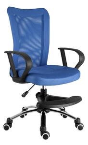 Dětská židle s podnoží BUCK –⁠ látka, více barev Světle modrá