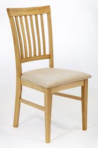 Dubová židle čalouněná 02
