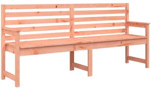 Zahradní lavice 203,5 x 48 x 91,5 cm masivní dřevo douglasky