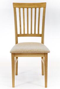 Dubová židle čalouněná 02 46x95x52