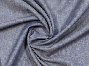 Snový svět Lněná látka DENIM melír 230g/m2