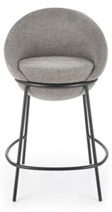 HALMAR Barová židle H118 šedá