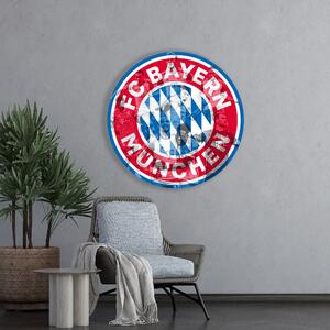 Dřevěný barevný obraz HDF Bayernu Mnichov