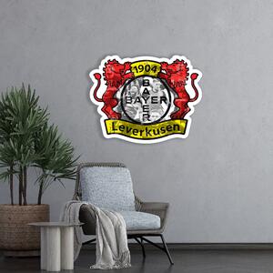 Dřevěný barevný obraz Bayer 04 Leverkusen