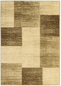 SINTELON Kusový koberec Practica A5/BDB BARVA: Hnědá, ROZMĚR: 80x150 cm