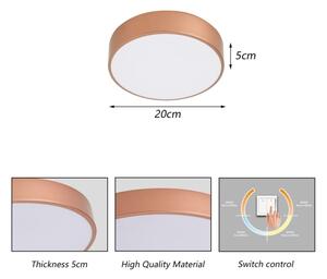 Brilagi - LED Stropní svít.POOL LED/24W/230V 3000/4000/6000K pr. 20 cm bronzová