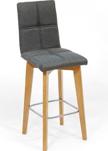 Dubová židle barová čalouněná NK-33