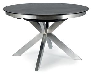 Jídelní stůl PURTU šedá/stříbrná