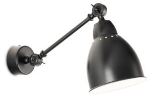 Brilagi - Nástěnná lampa QUILL 1xE27/40W/230V 40 cm černá