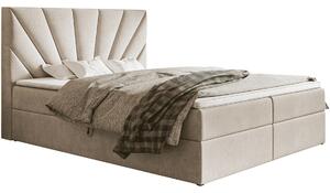 Manželská postel EMMA Boxspring 6 | 160 x 200 cm Provedení: Postel bez toppera