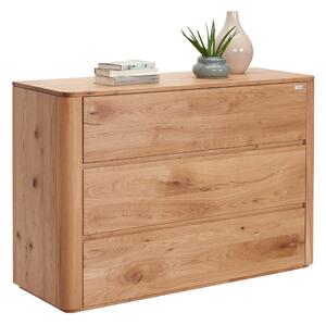 ŠIROKÁ KOMODA, divoký dub, barvy dubu, 120/82/42 cm Valnatura - Široké komody
