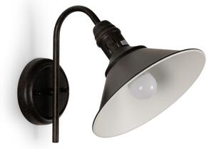 Brilagi - Nástěnná lampa FORGE 1xE27/60W/230V černá