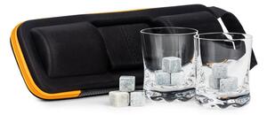Sada na whisky – 2 křišťálové sklenice & chladicí kameny - 959 - 381 - 372 - 389