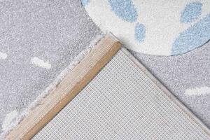 Lalee Dětský kusový koberec Amigo 330 Silver Rozměr koberce: 80 x 150 cm