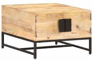 Konferenční stolek 67 x 67 x 45 cm masivní mangovníkové dřevo 320375