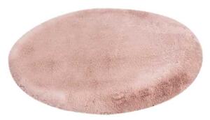 Lalee Kusový koberec Heaven 800 Powder pink Rozměr koberce: 200 cm KRUH