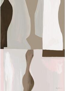 Plakát 50x70 cm Pastels en Forme – Anna Johansson – The Poster Club