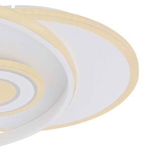 Stropní svítidlo LED Roderick, bílé, délka 54 cm, akryl, CCT