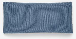 Designový dekorační polštářek Nordic Knit by Marc O´Polo, 30x60 cm, Smoke blue