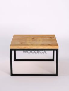 Dubový konferenční stolek Ław05 čtvercový 100x45x100