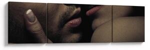 Obraz - Polibek (170x50 cm)