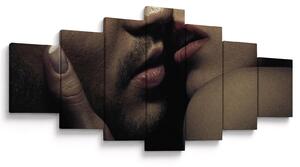 Obraz - Polibek (210x100 cm)
