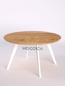 Dubový konferenční stolek Ław24 110x45x110
